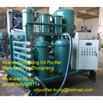 Vacuum Lubricant Oil Filtration Machine